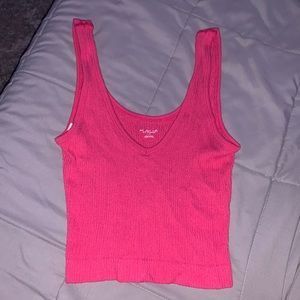 Out from Under Urban Outfitters hot pink tank top